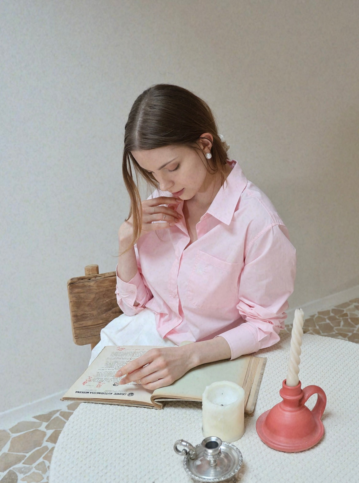 Classic Pocket Shirt - Bright Pink
