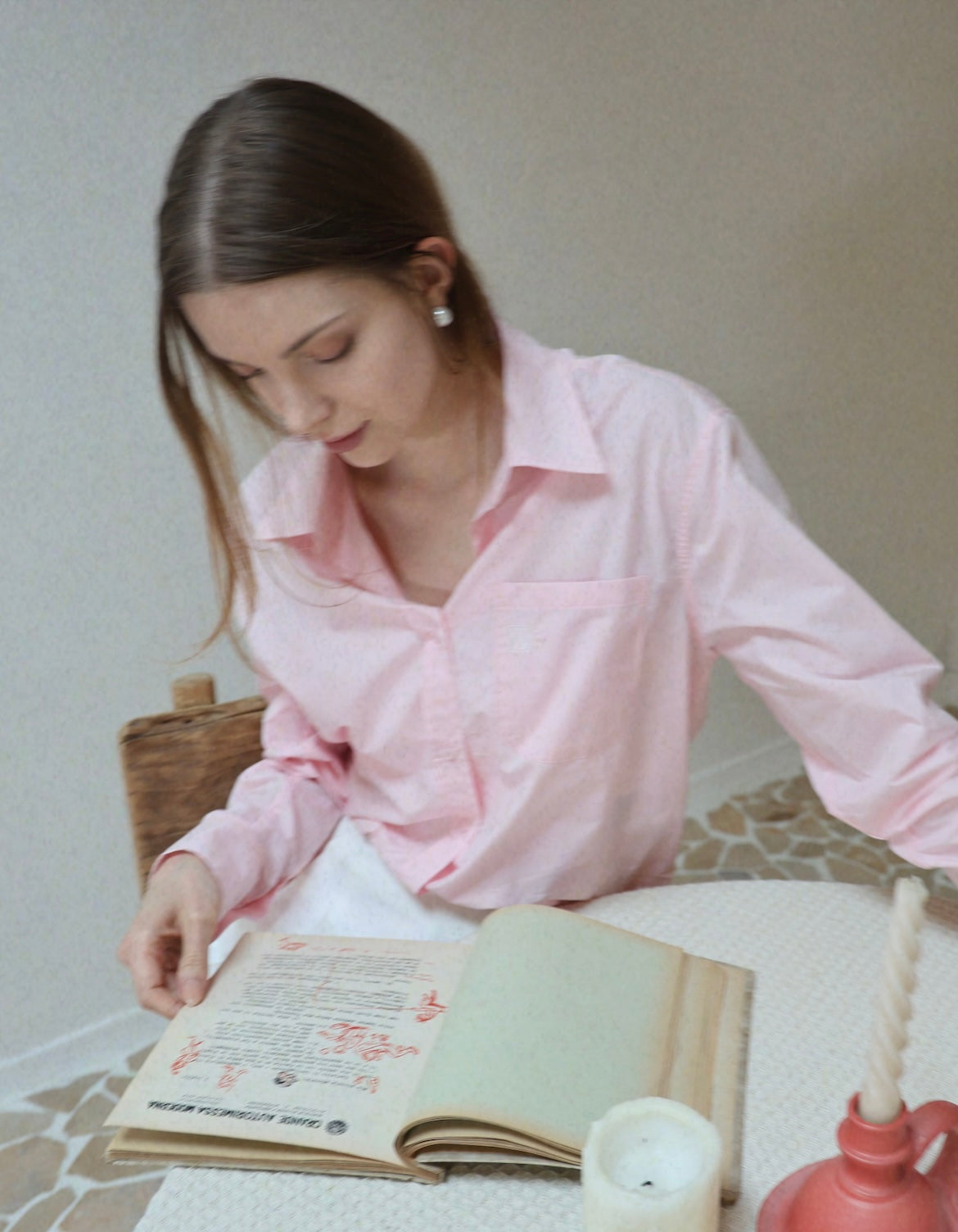 Classic Pocket Shirt - Bright Pink