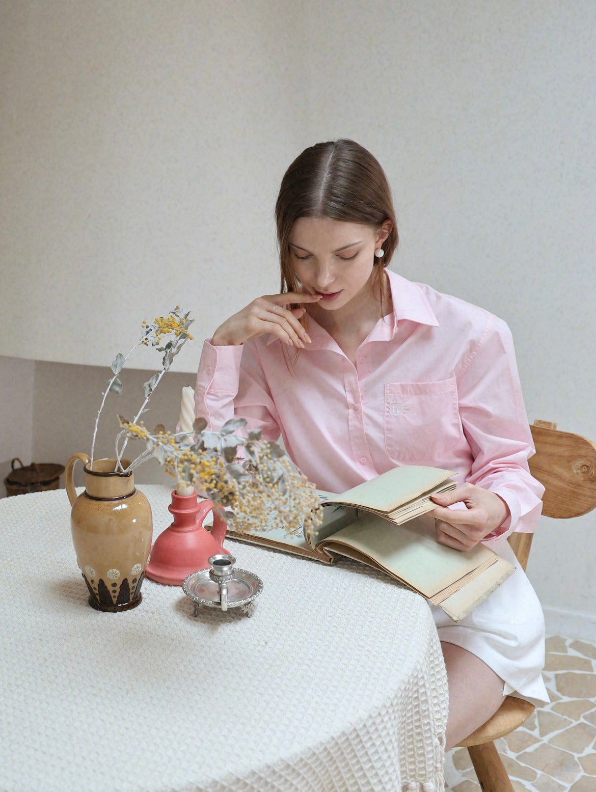 Classic Pocket Shirt - Bright Pink