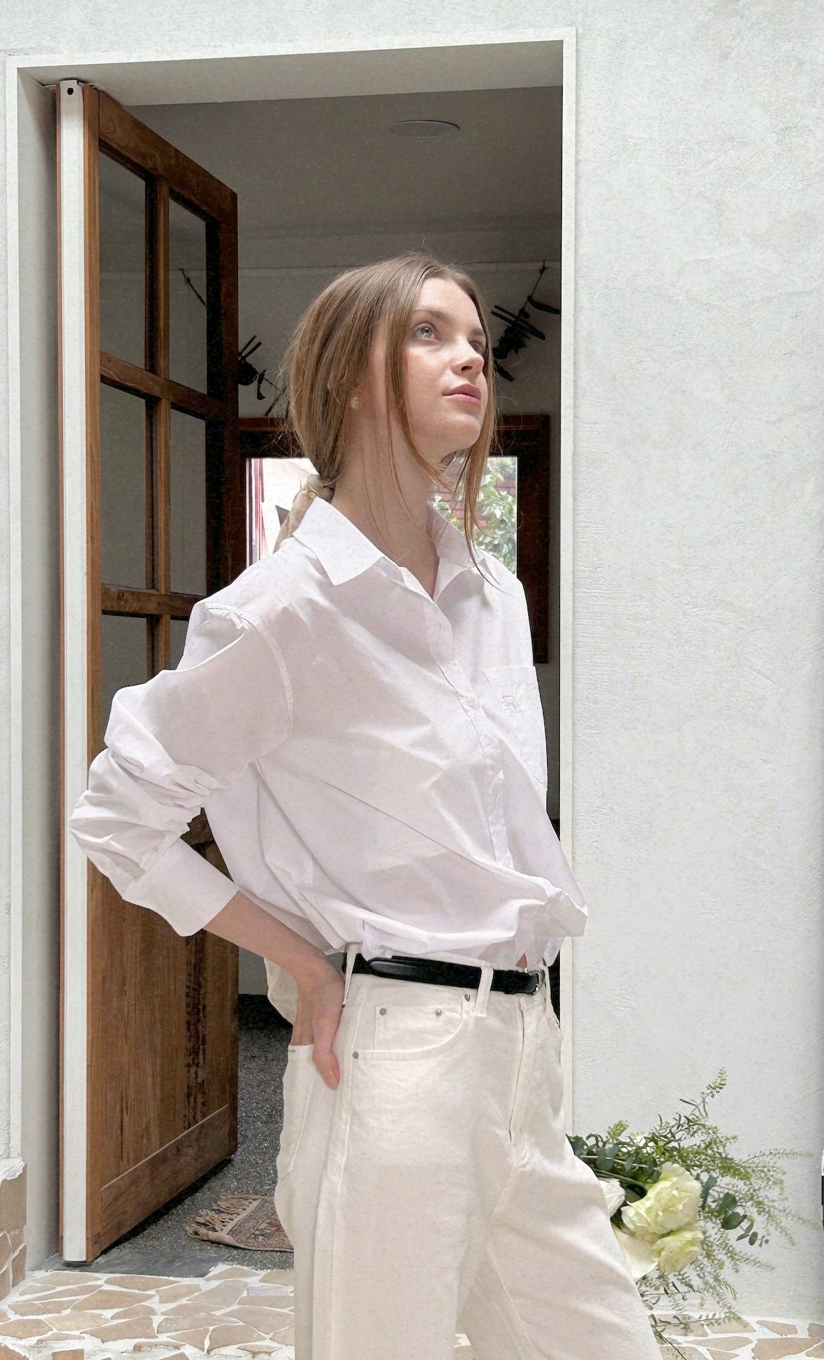 Classic Pocket Shirt - Natural White