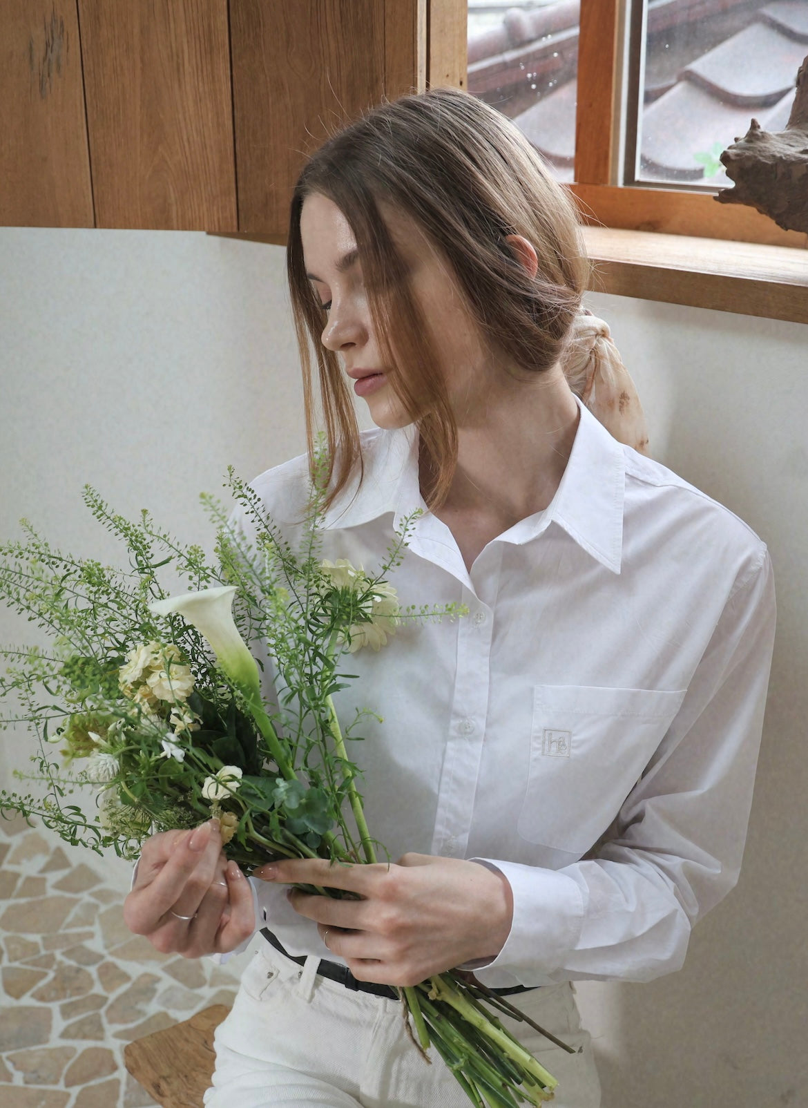 Classic Pocket Shirt - Natural White