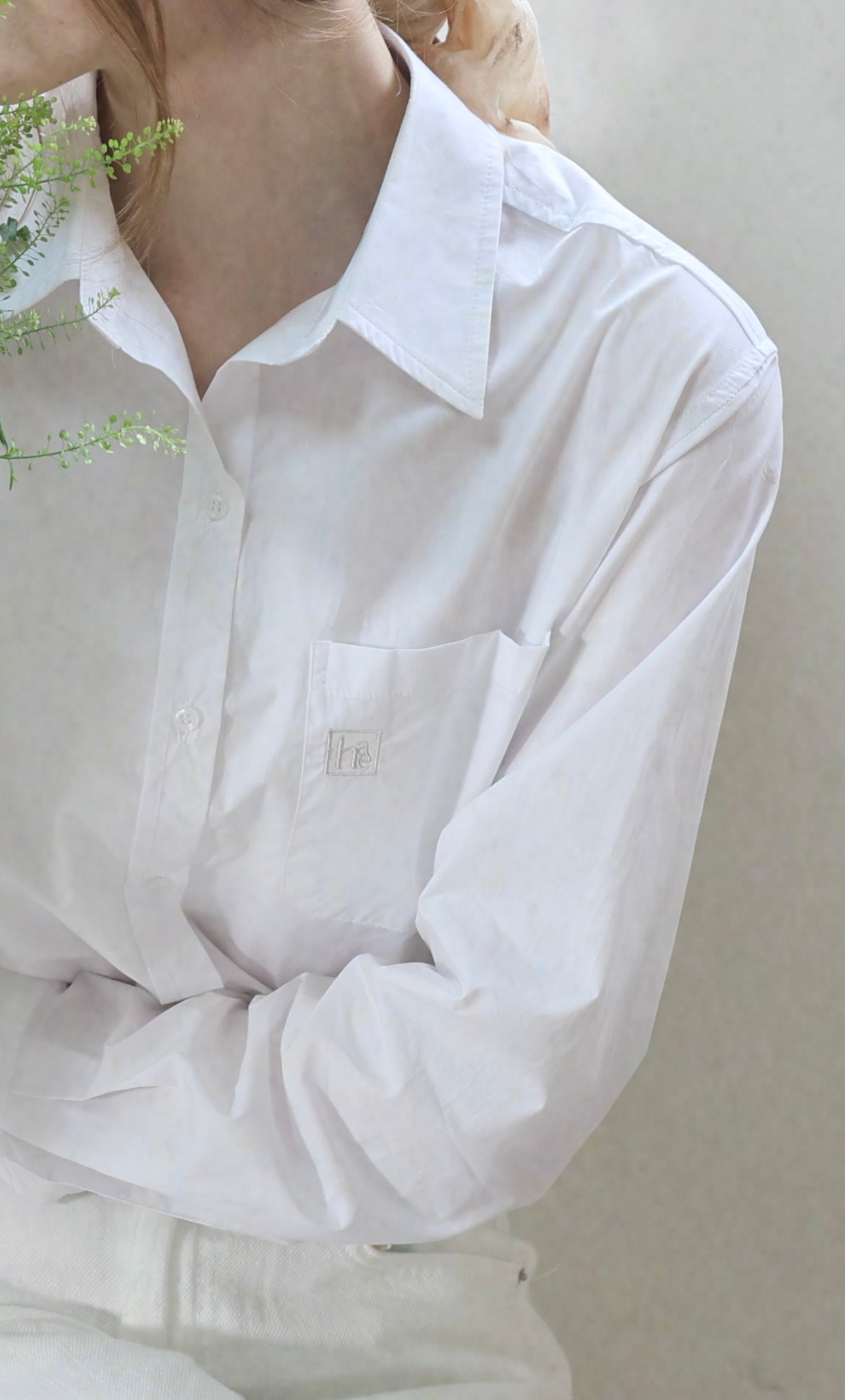 Classic Pocket Shirt - Natural White