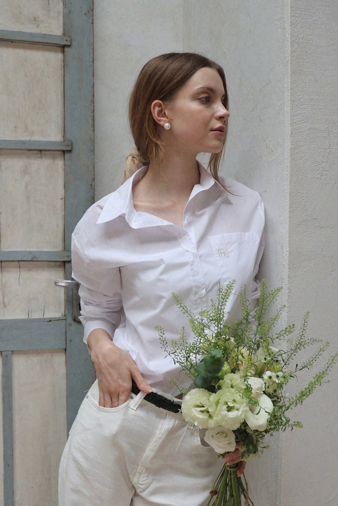 Classic Pocket Shirt - Natural White