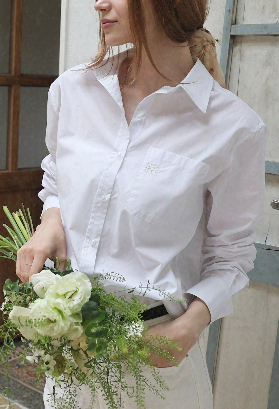 Classic Pocket Shirt - Natural White